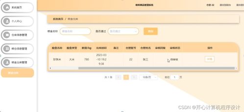 基于SpringBoot的糧庫商品管理系統(tǒng)設(shè)計(jì)與實(shí)現(xiàn)